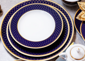 Cobalt Royal priedas prie Zepter vakarienės paslaugos LP-800-TA-G
