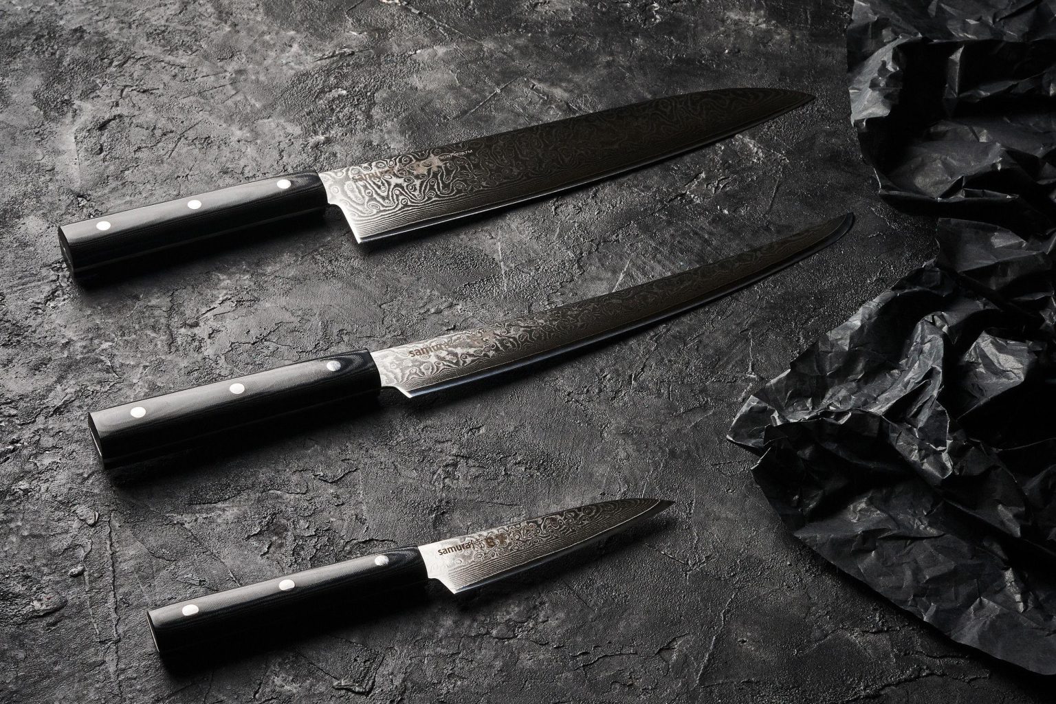 Šķēles nazis Samura 67 Damascus SD67-0046MT - Image 7