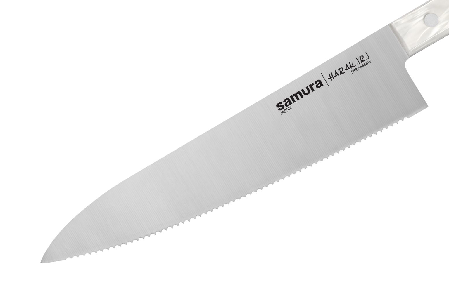 Virtuves nazis Santoku Samura Harakiri Acryl SHR-0095AW - Image 4