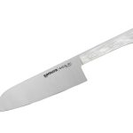 Virtuvinis peilis Santoku Samura Harakiri Acryl SHR-0095AW