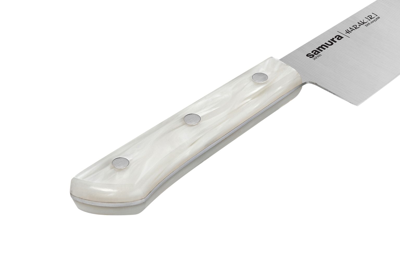Virtuves nazis Santoku Samura Harakiri Acryl SHR-0095AW - Image 2