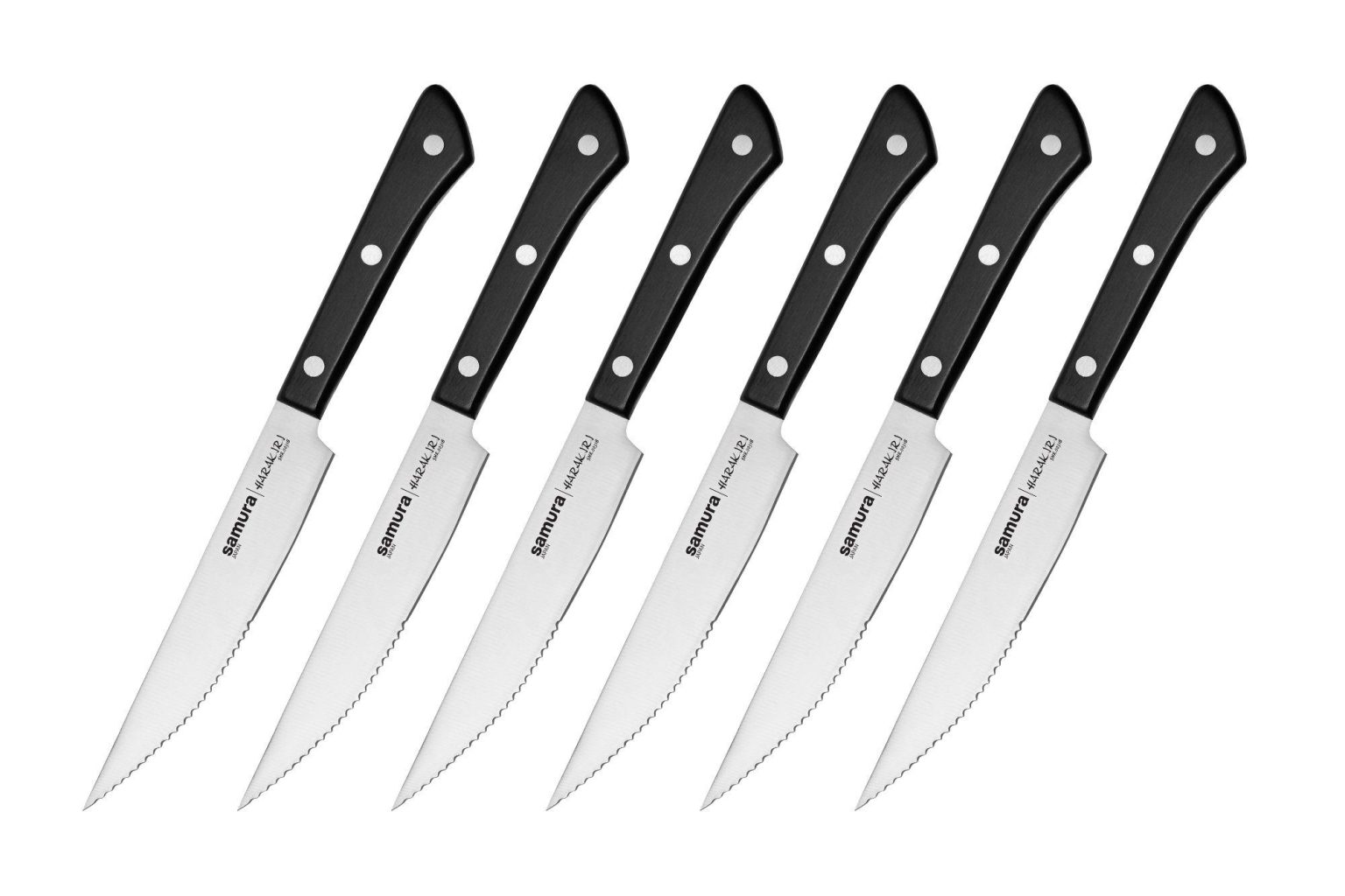 Kepsnių peilių rinkinys Samura Harakiri SHR-0260B