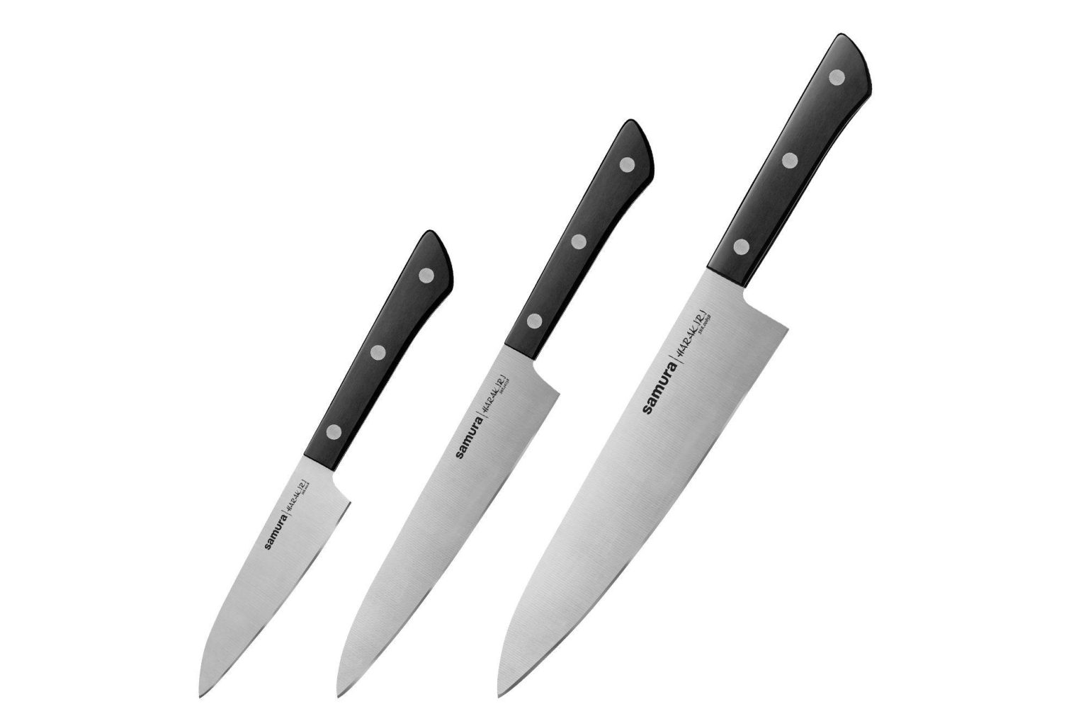 3 peilių rinkinys Samura Harakiri SHR-0220B
