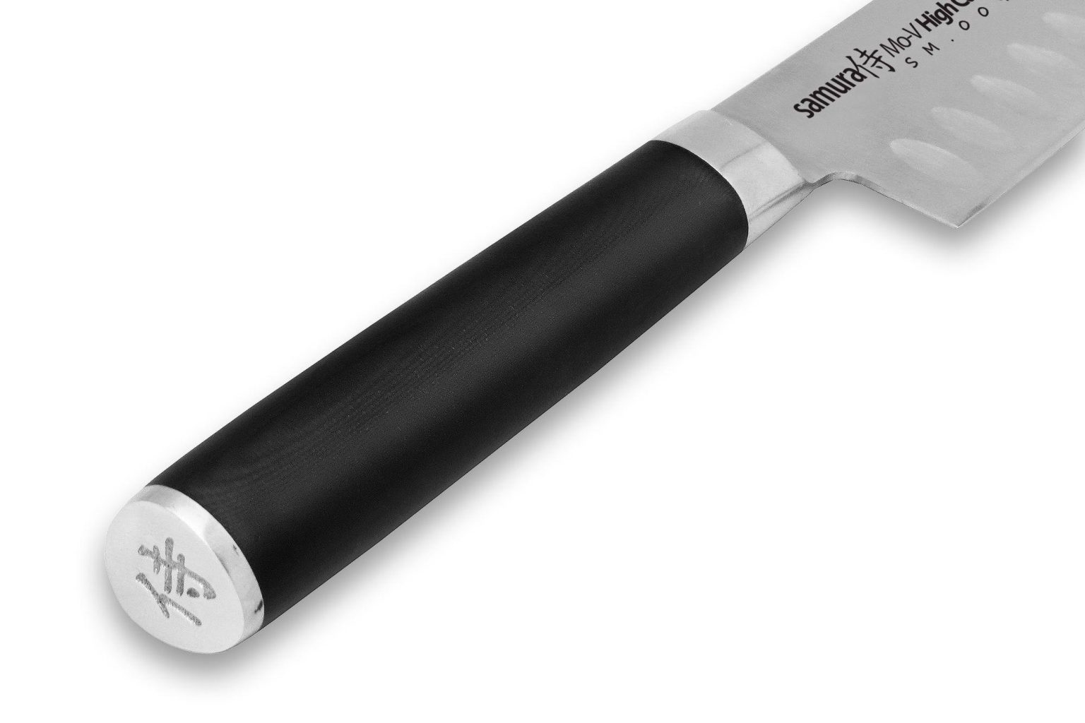 SM-0093 Virtuves nazis "Samura Mo-V" Santoku 138 mm, G-10 - Image 2
