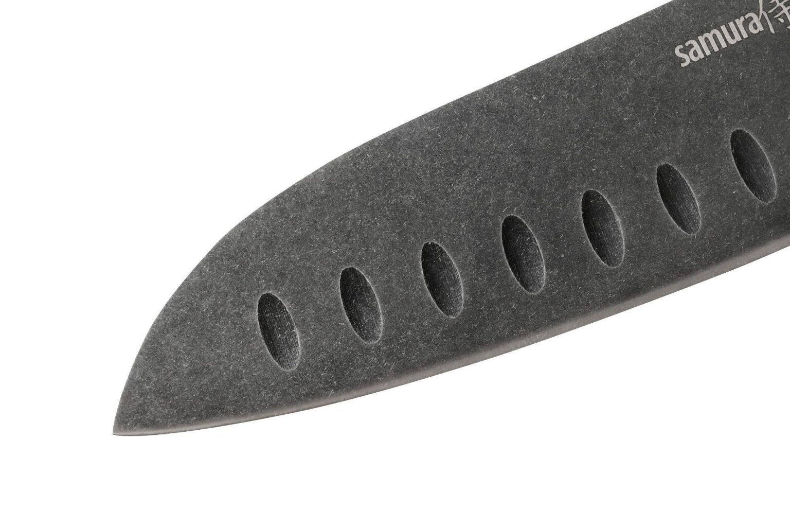 Santoku nazis Samura Mo-V Stonewash SM-0094B - Image 7
