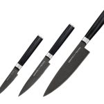 3 peilių rinkinys Samura Mo-V Stonewash SM-0220B