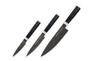 3 peilių rinkinys Samura Mo-V Stonewash SM-0220B