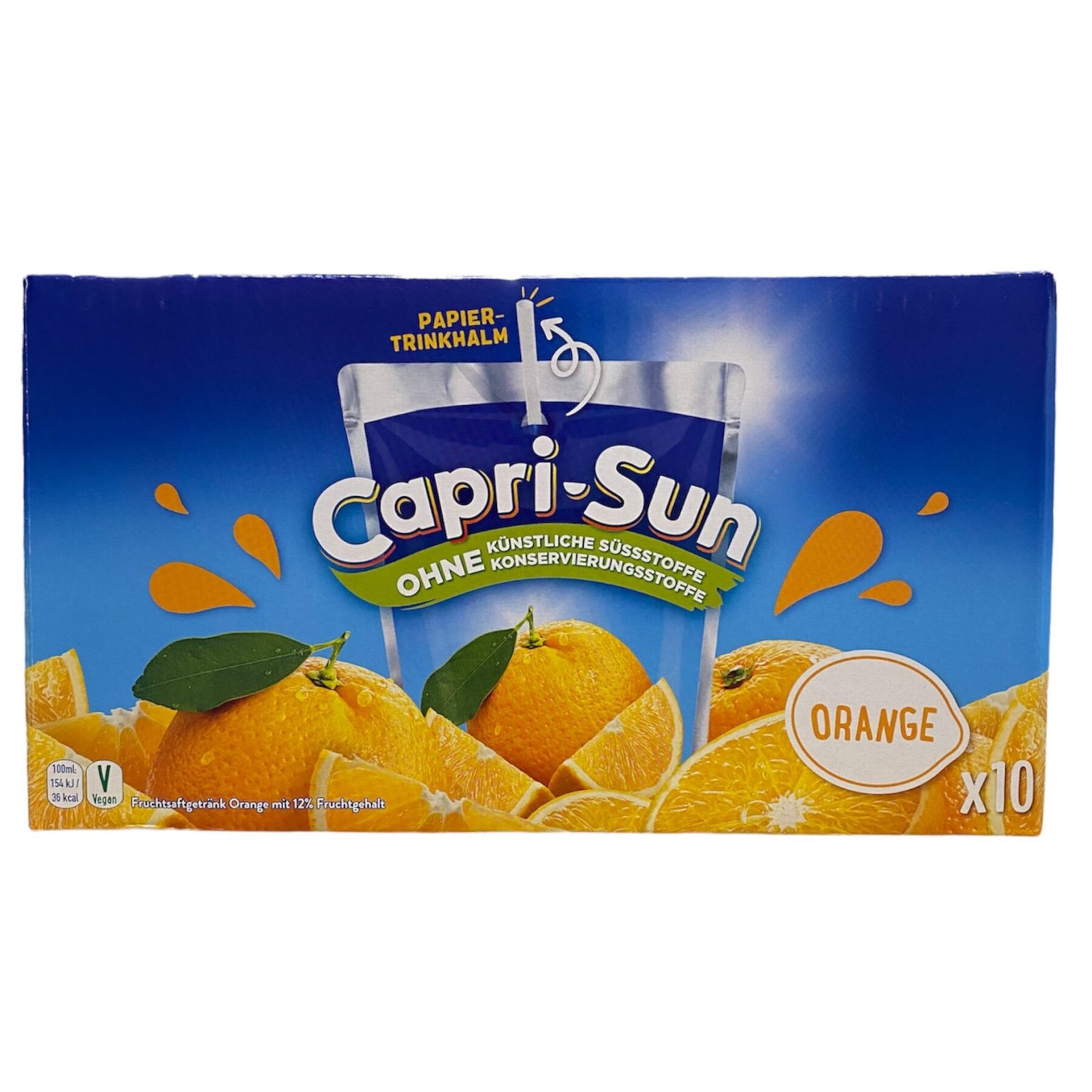 Apelsīnu sulas dzēriens Capri-Sonne, 10 x 200 ml - Image 1