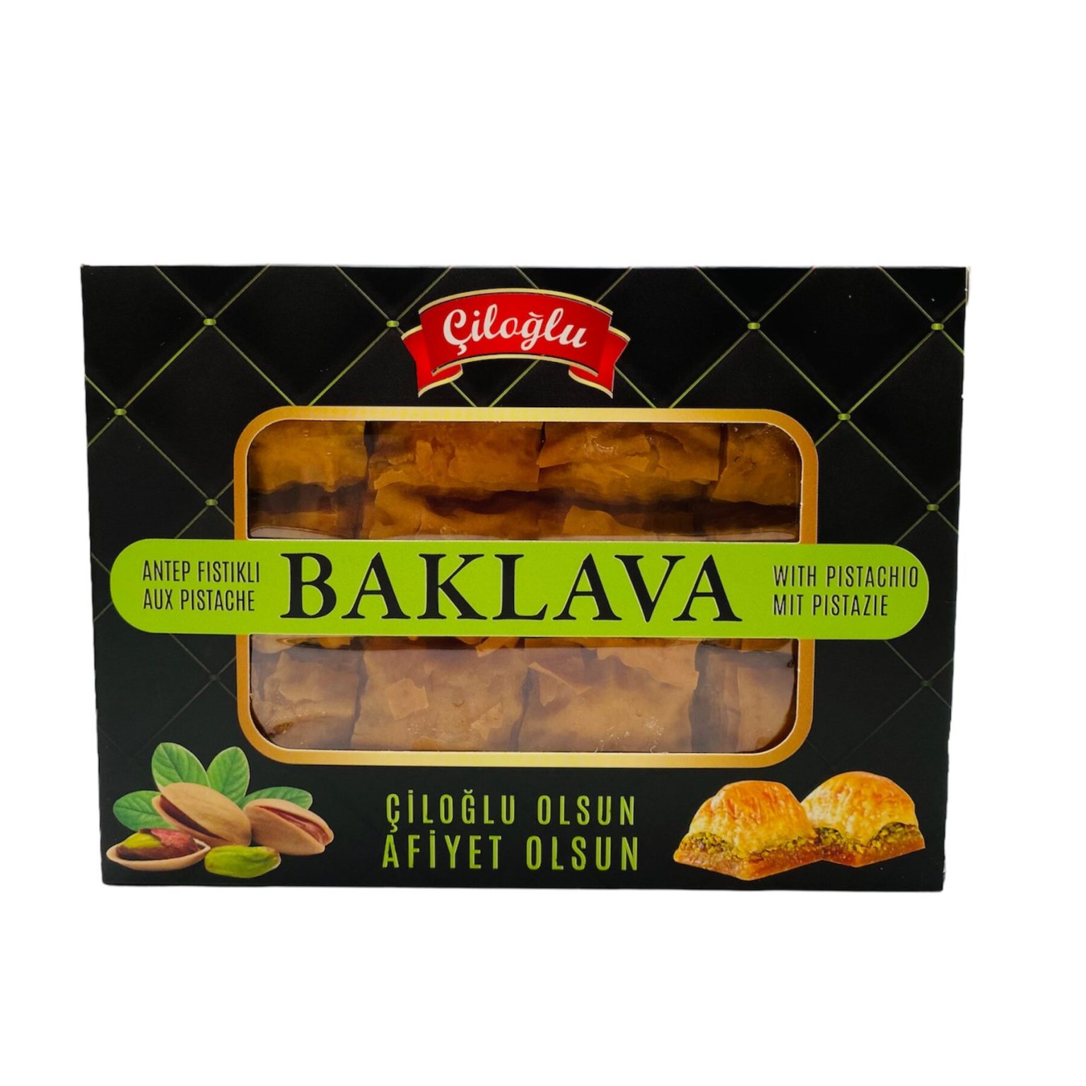 Baklava ar Antepas pistācijām CILOGLU, 350 g - Image 1