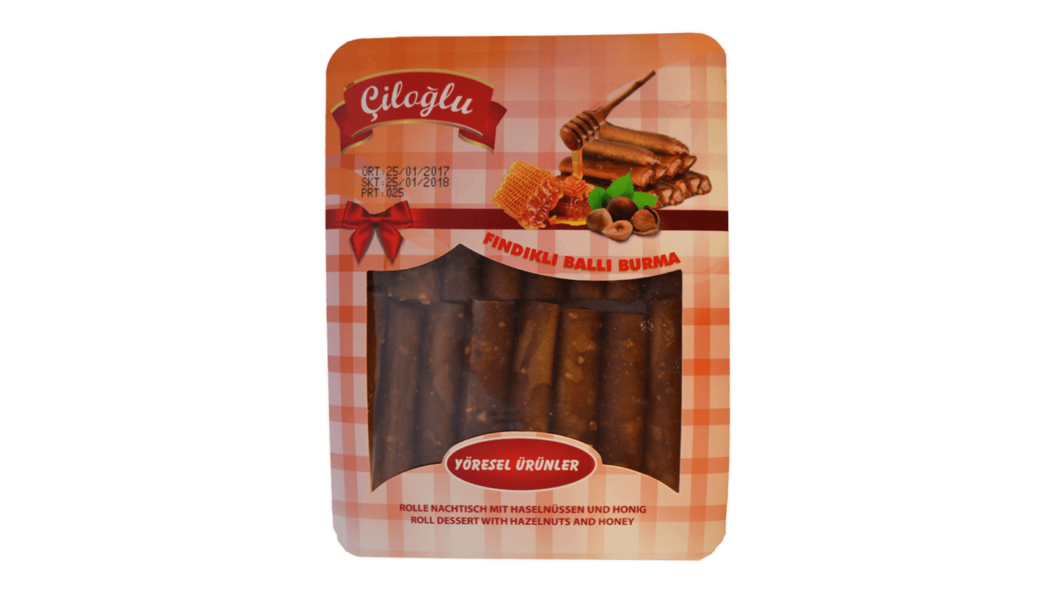 Zīdkoka želeja ar lazdu riekstiem un medu CILOGLU, 300 g - Image 1