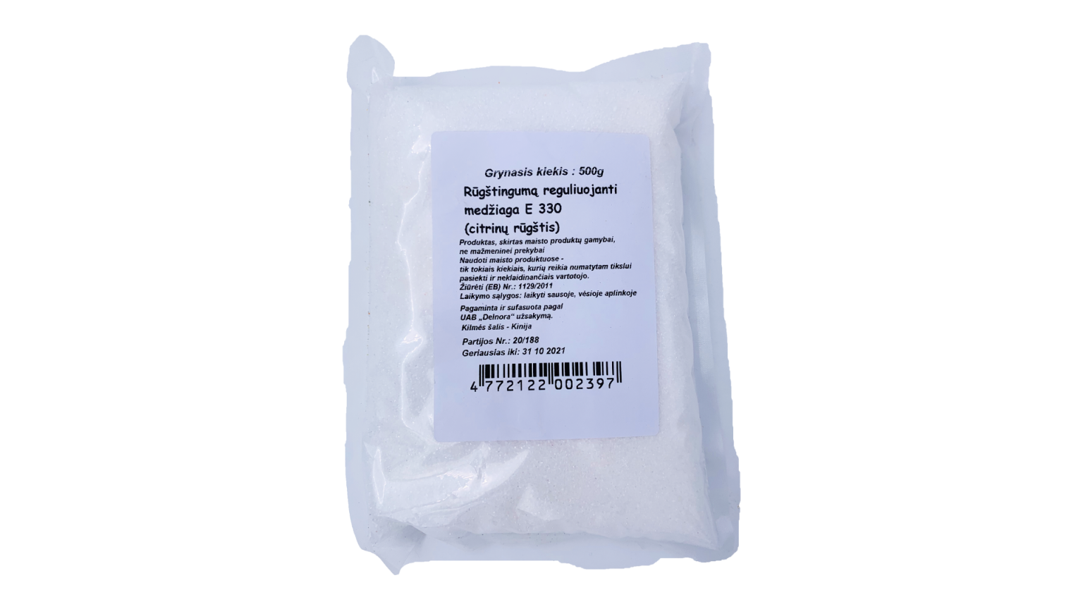 Citronskābe, 500 g - Image 1