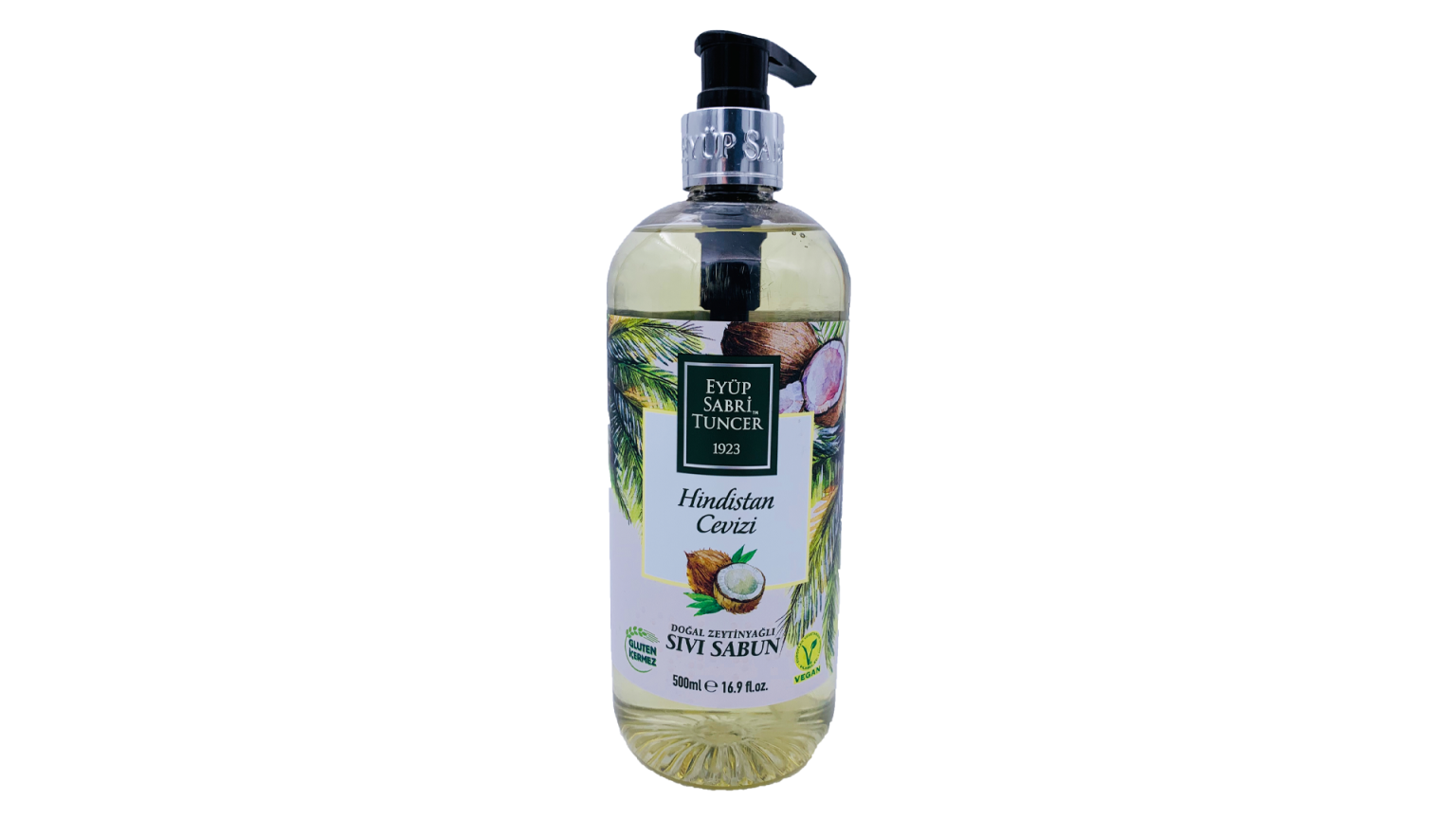 Šķidras kokosriekstu ziepes EYUP SABRI TUNCER, 500 ml - Image 1