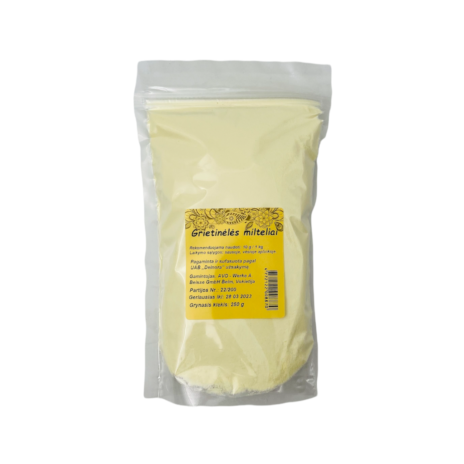 Grietineles pulveris, 250 g - Image 1