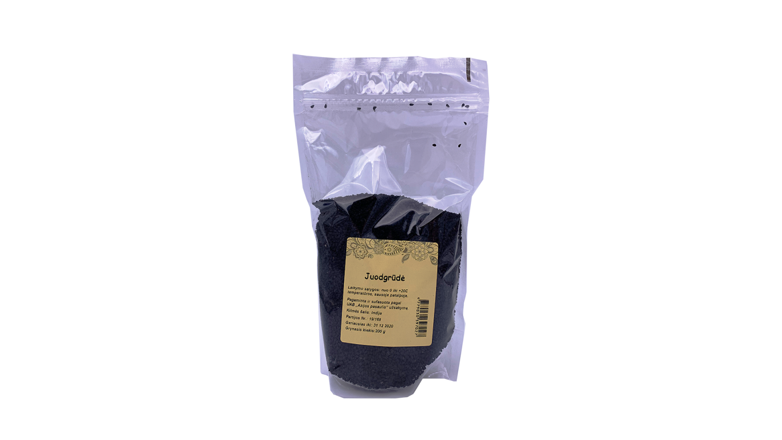 Juodzu rāceņu sēklas, 200 g - Image 1
