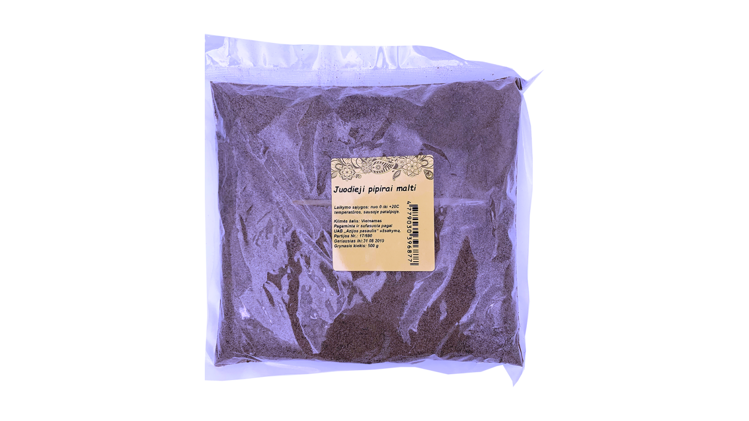 Maltie melnie pipari, 500 g - Image 1