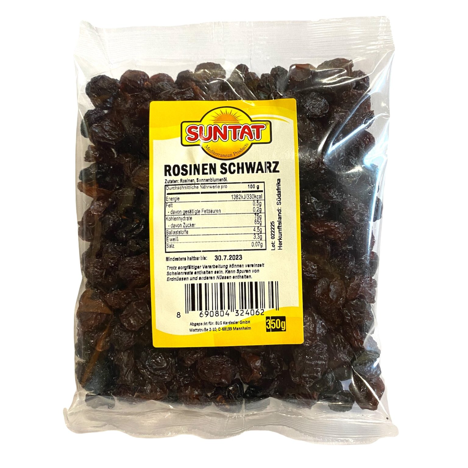 Juodās rozīnes SUNTAT, 350 g - Image 1