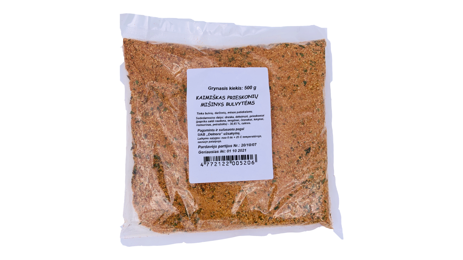 Kaimiņu garšvielu maisījums kartupeļiem, 500 g - Image 1