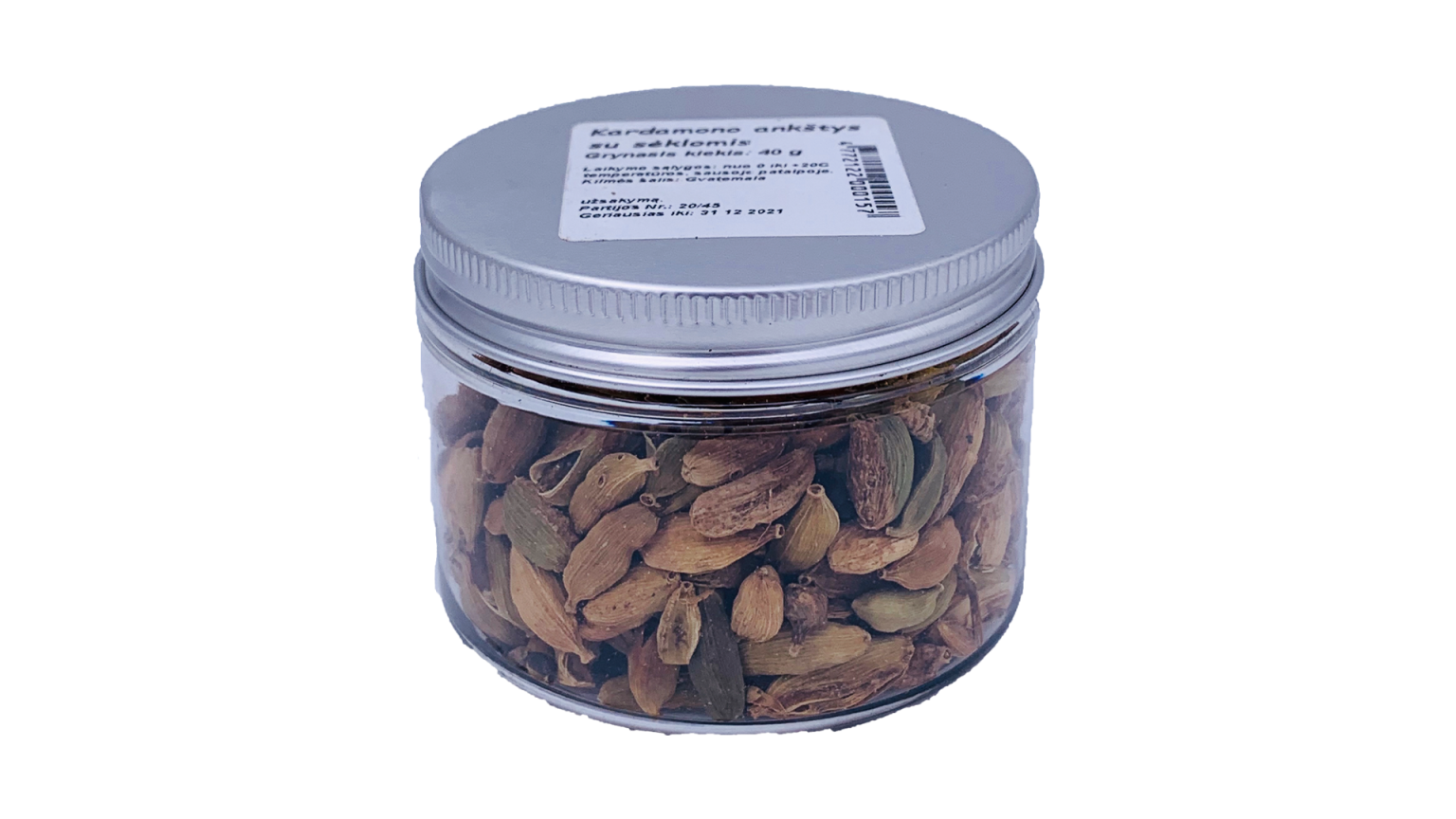 Kardamona pākstis ar sēklām, 40 g - Image 1