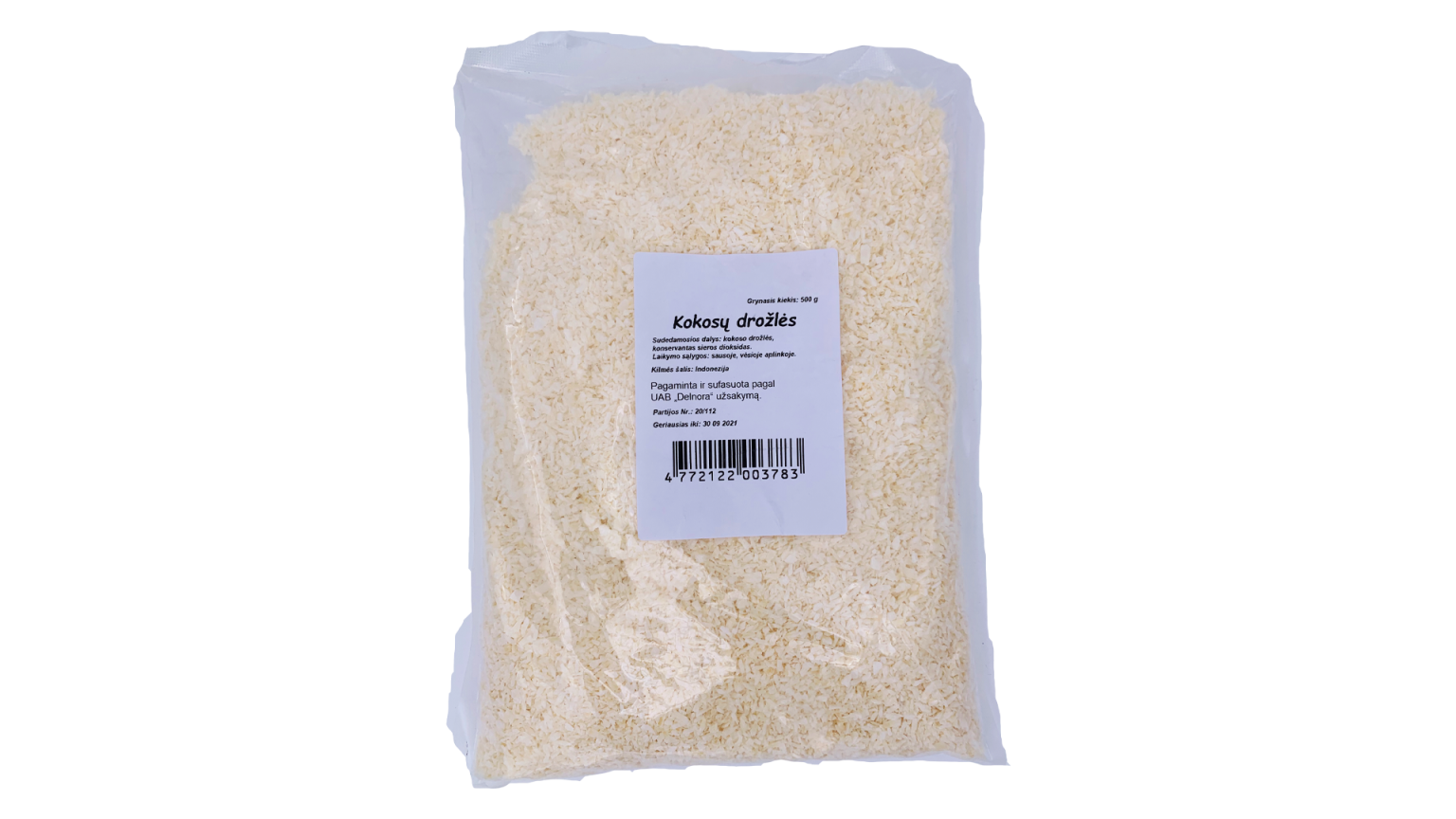 Kokosriekstu skaidiņas, 500 g - Image 1
