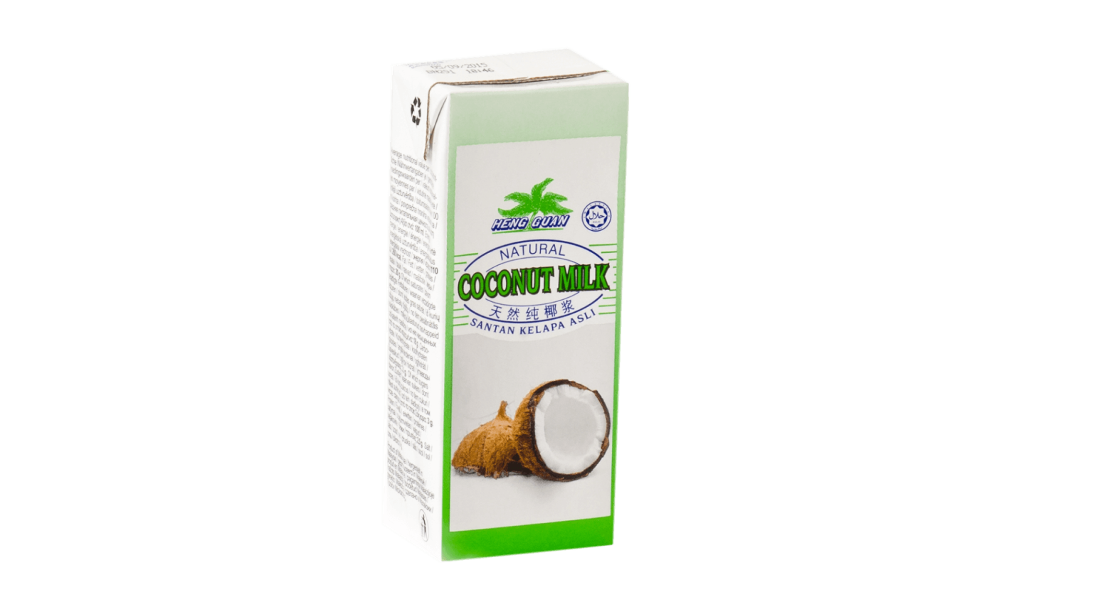 Kokosriekstu krēms HENG GUAN, 200 ml - Image 1
