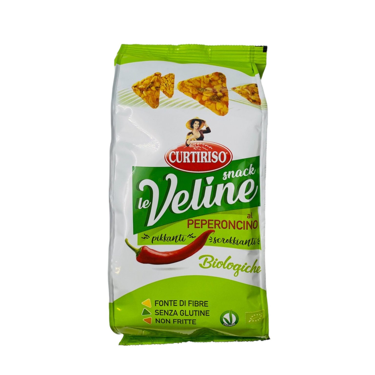 Kukurūzas uzkodas ar čili pipariem CURTIRISO, 80 g - Image 1