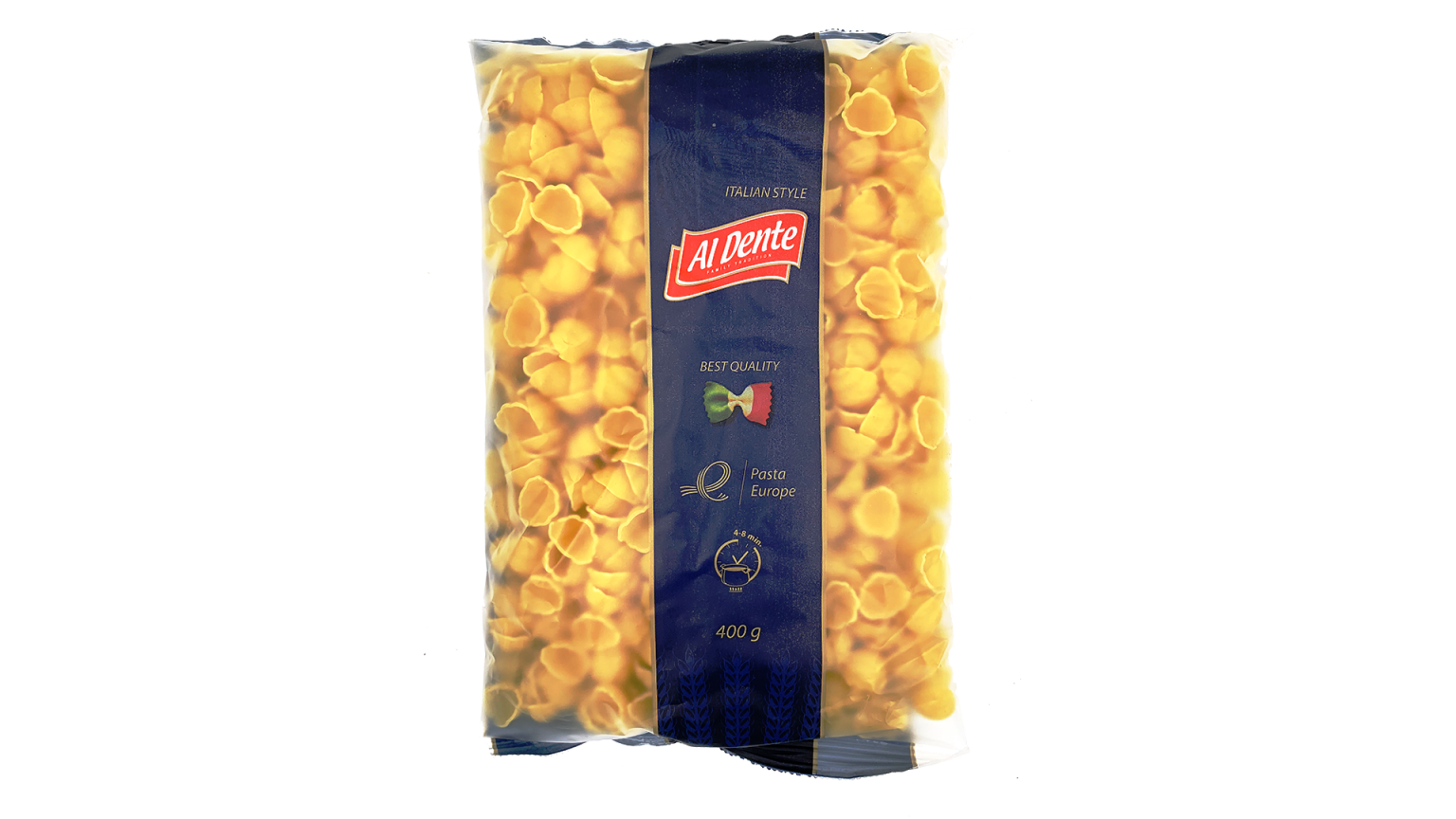 Makaronu AL DENTE gnocchi -gliemežnīcas, 400 g - Image 1