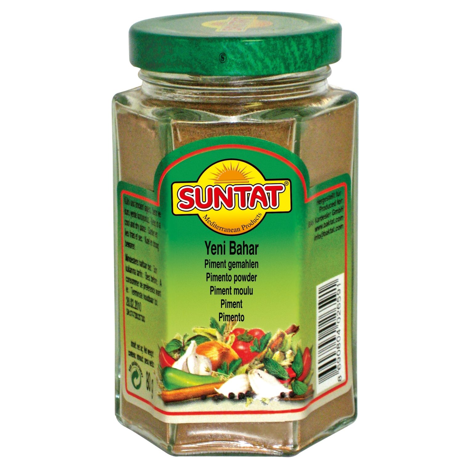 Malti smaržīgie pipari SUNTAT, 80 g - Image 1