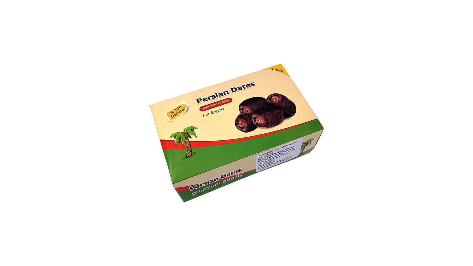 Šviežas dateles AL-ZEHRAM PREMIUM, 600 g - Image 1