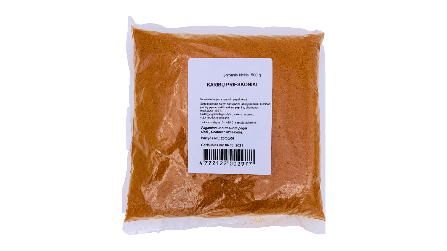 Karību garšvielu maisījums, 500 g - Image 1