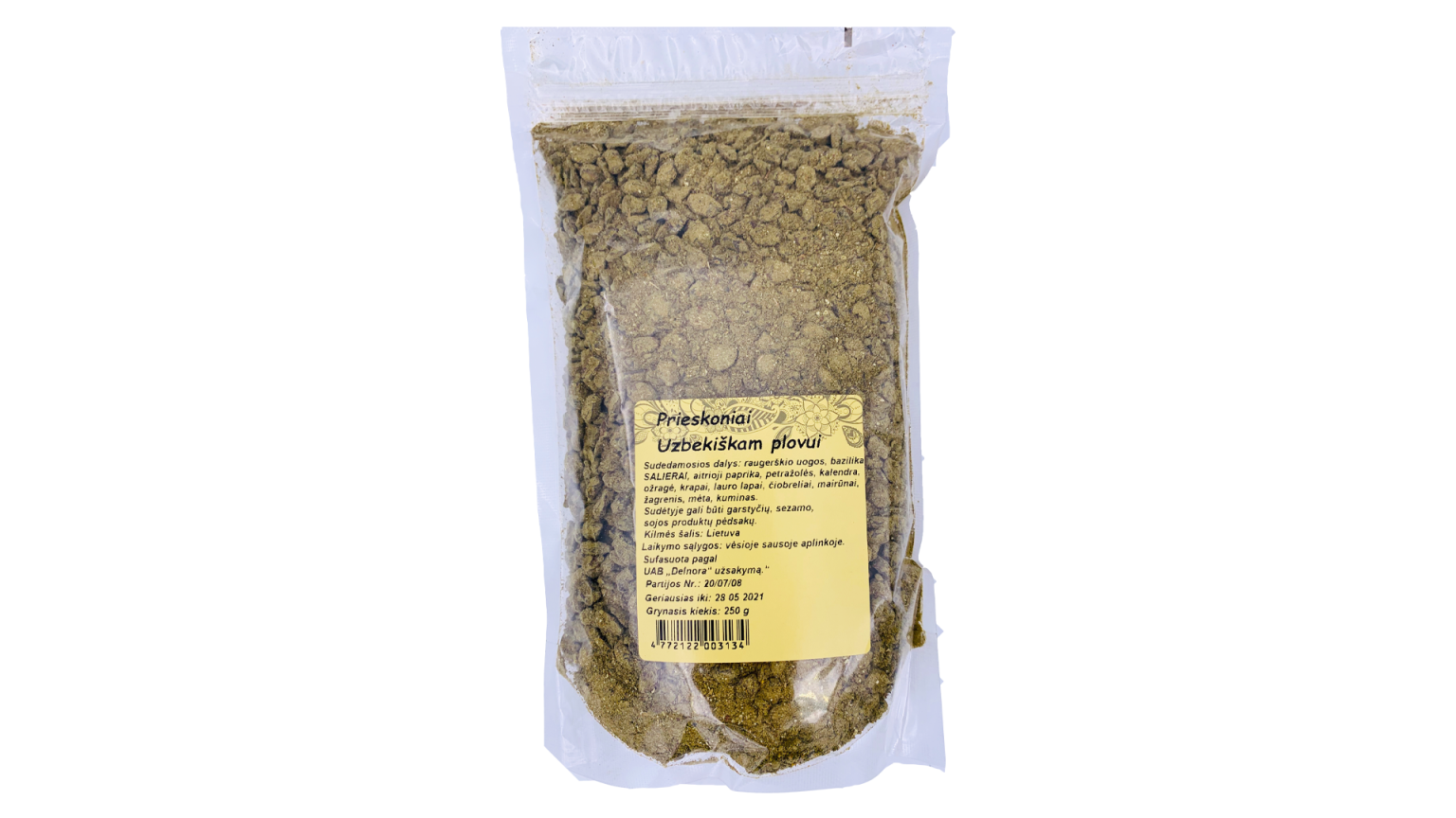 Uzbeku plova garšvielu maisījums, 250 g - Image 1