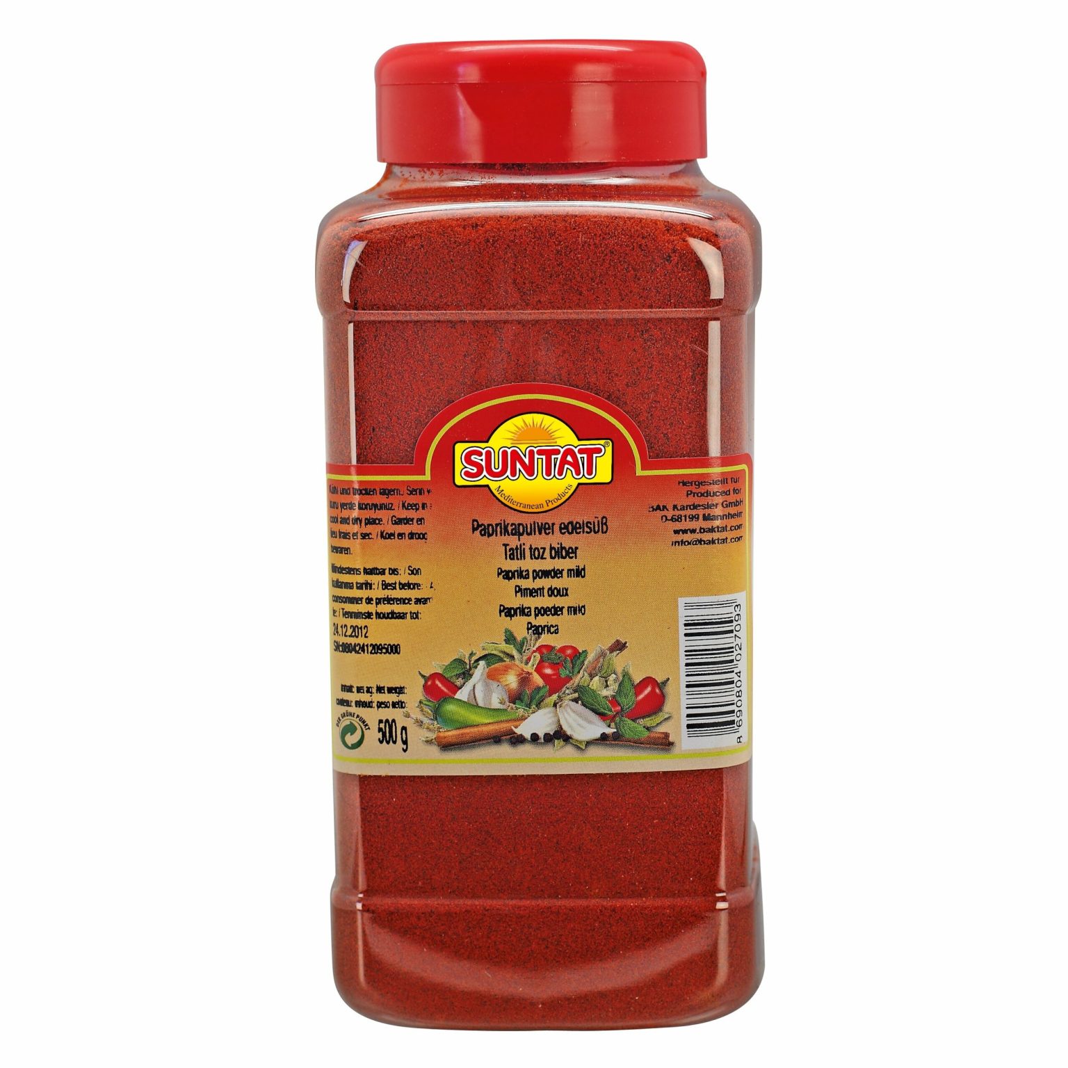 Saldā paprika malta SUNTAT, 450 g - Image 1