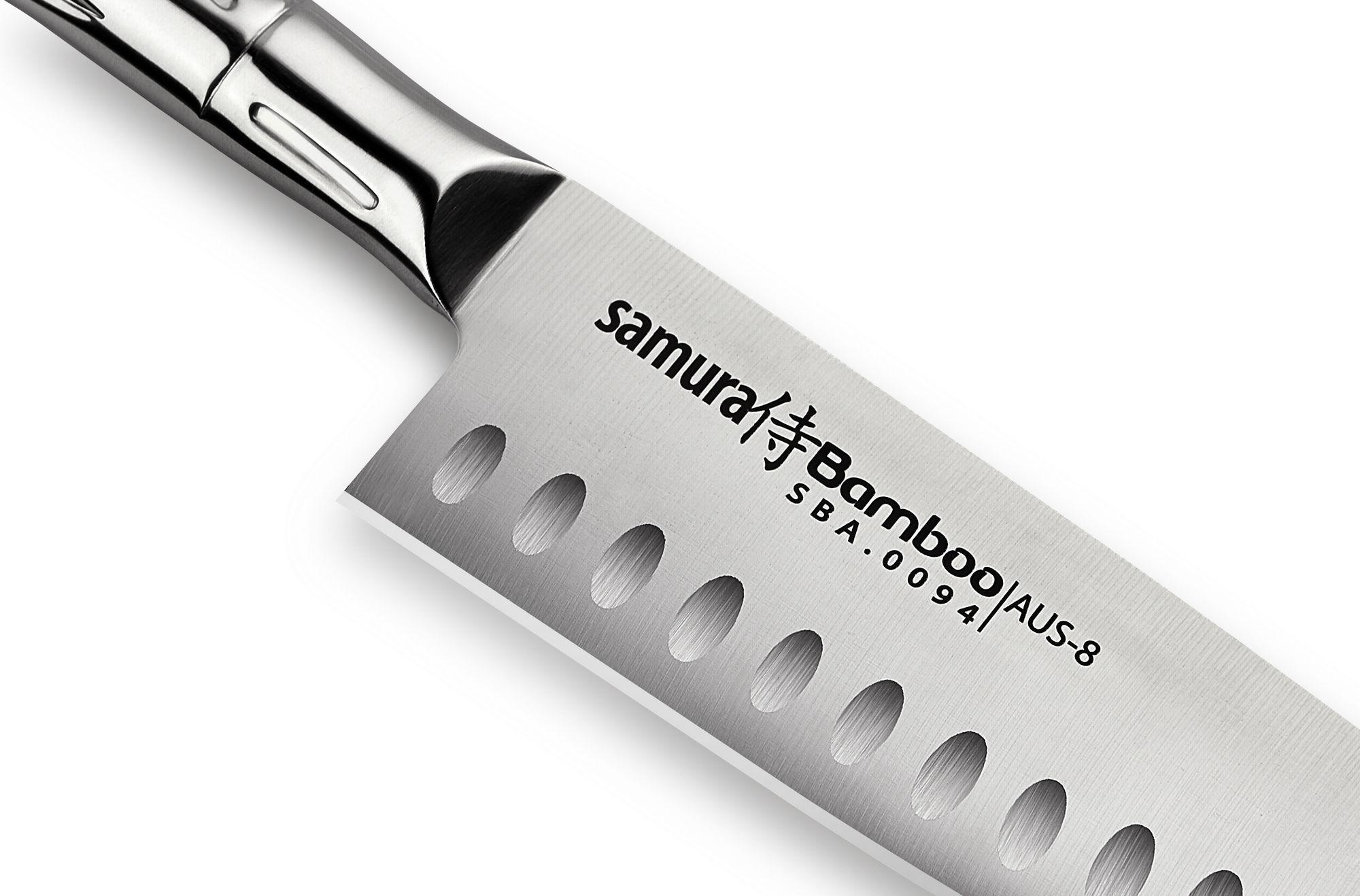sba_0094_k_nozh_kukhonnyy_quot_samura_bamboo_quot_santoku_157mm_aus_8_ Santoku peilis Samura Bamboo SBA-0094-4