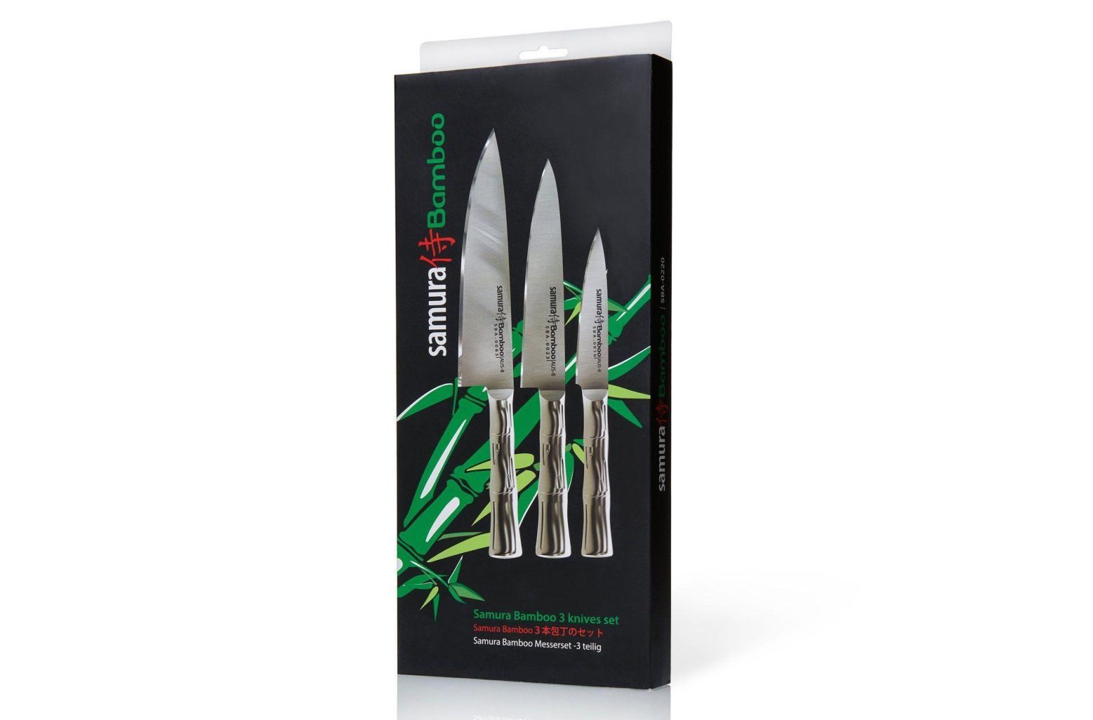 3 peilių rinkinys Samura Bamboo SBA-0220-4