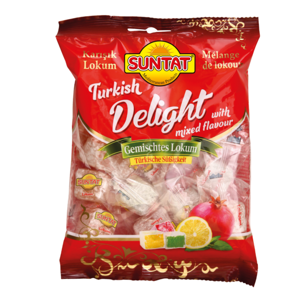 Lokums dažādu garšu maisiņā SUNTAT, 200 g