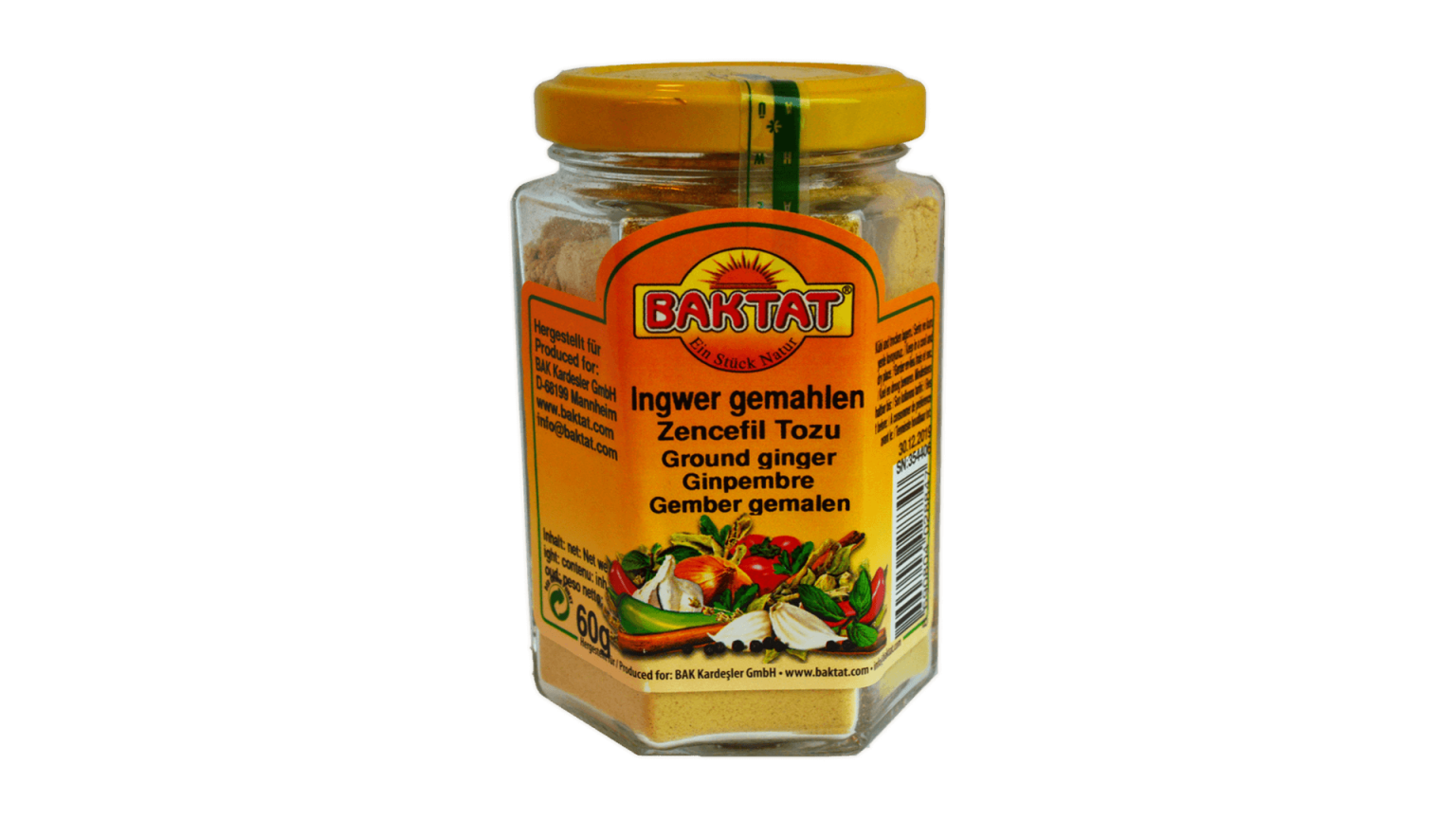 Malti ingveri SUNTAT, 60 g - Image 1
