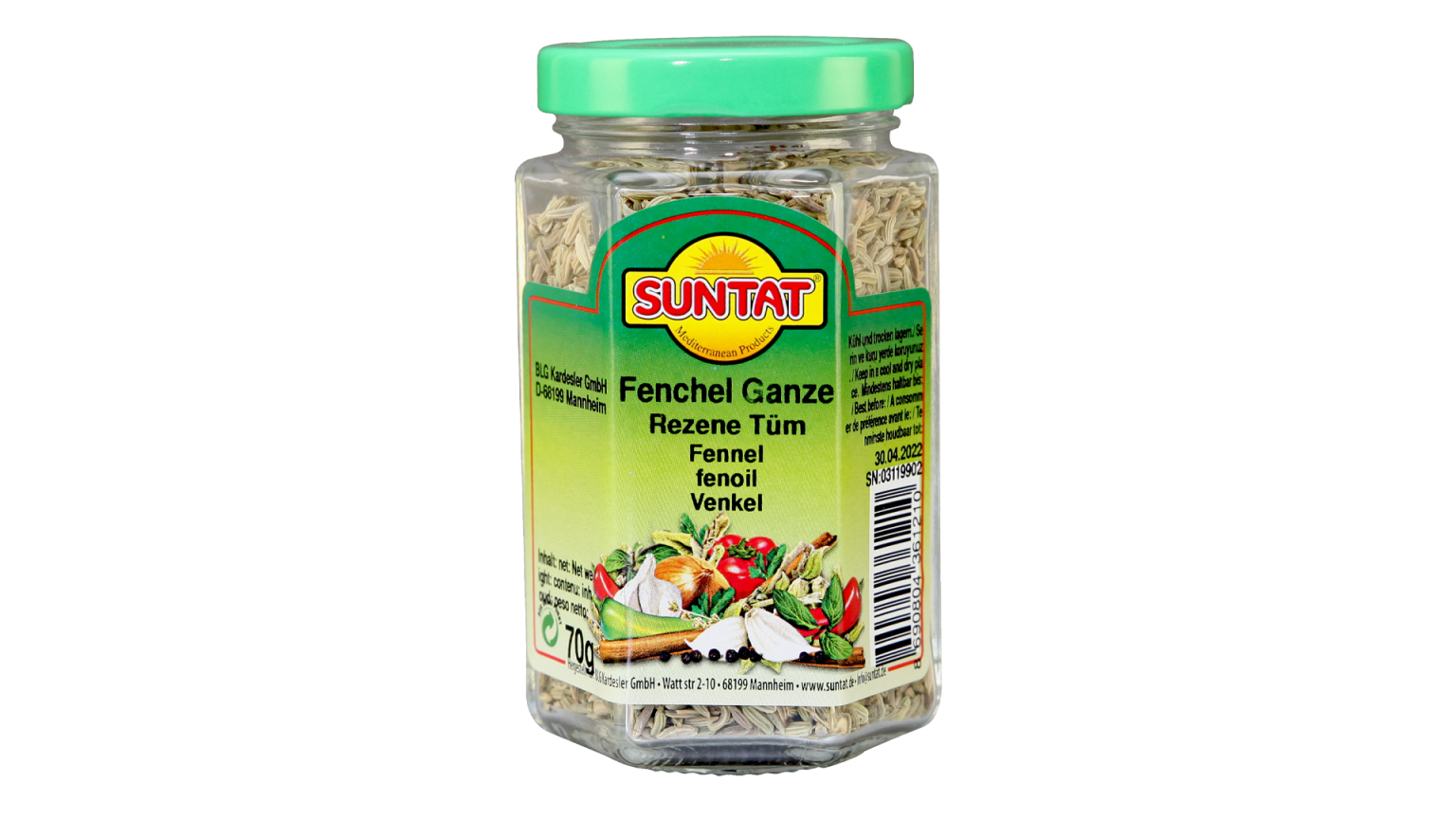 Fenheļa sēklas SUNTAT, 70 g - Image 1