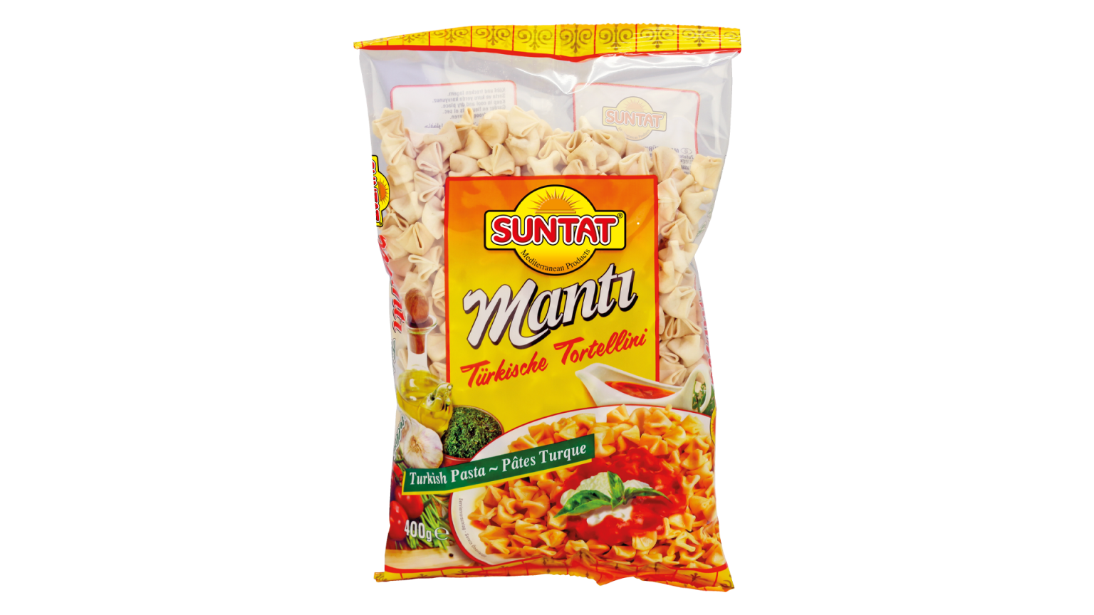 Turku makaroni Manti bez pildījuma SUNTAT, 400 g - Image 1
