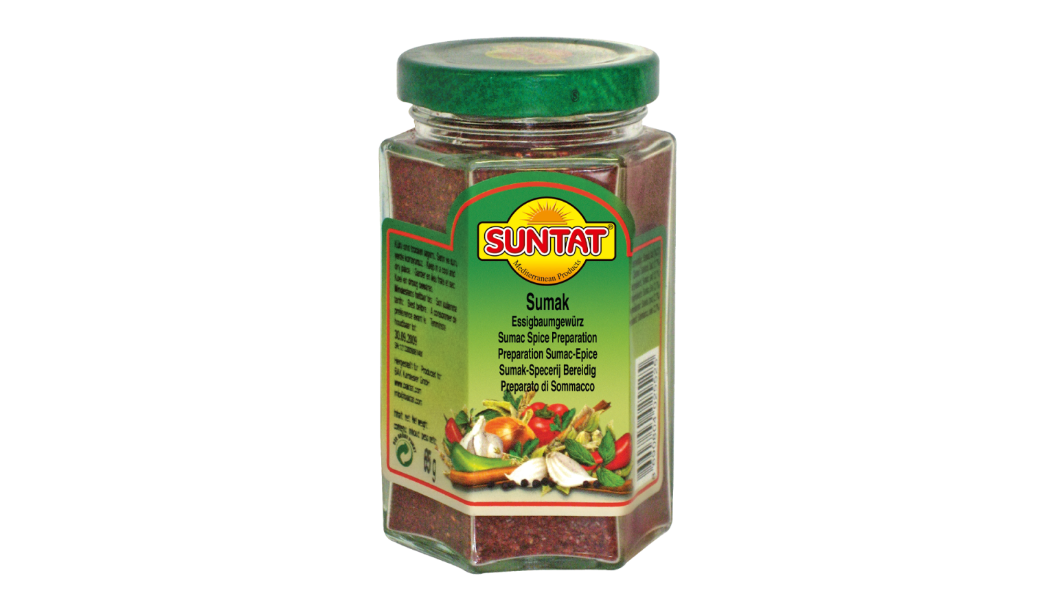 Žagrenio (sumac) garšvielas SUNTAT, 85 g - Image 1