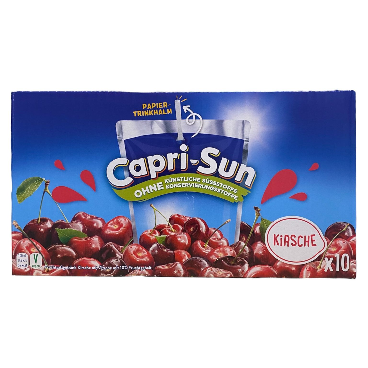 Ķiršu un citrona sulas dzēr. Capri-Sonne, 10 x 200 ml - Image 1