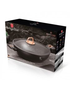 Wok su dangteliu 30cm Berlinger Haus BH-7112