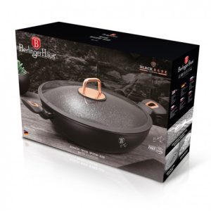 Wok su dangteliu 30cm Berlinger Haus BH-7112