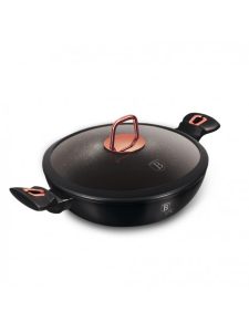 Wok su dangteliu 30cm Berlinger Haus BH-7112