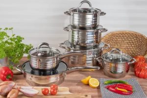 Prabangi virtuvės indų rinkinys Edenberg EB-4052 - Nerūdijantis plienas - 12 dalių