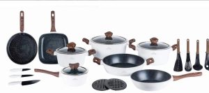 21 dalių rinkinys su marmurine danga ZILNER ZL-8543