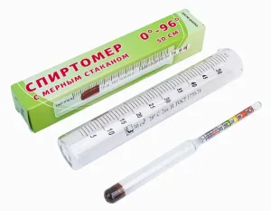 Alkoholio matuoklis "Shakriz" matavimo puodelyje