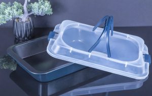 Stačiakampė kepimo forma su dangčiu Berlinger Haus BH 7838 Aquamarine