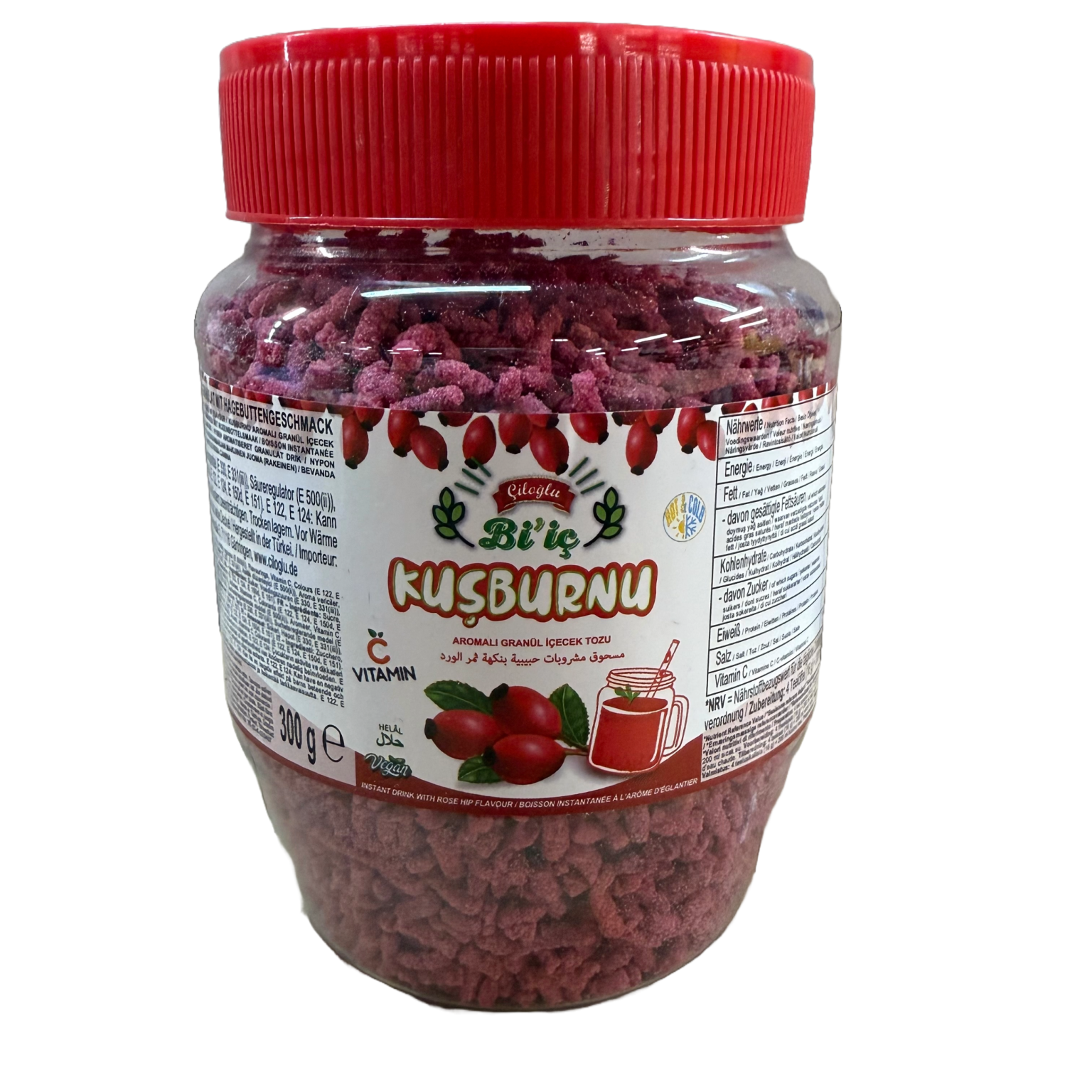 Tirpstoša zāļu tēja ar mežrozīšu garšu CILOGLU, 300g - Image 1