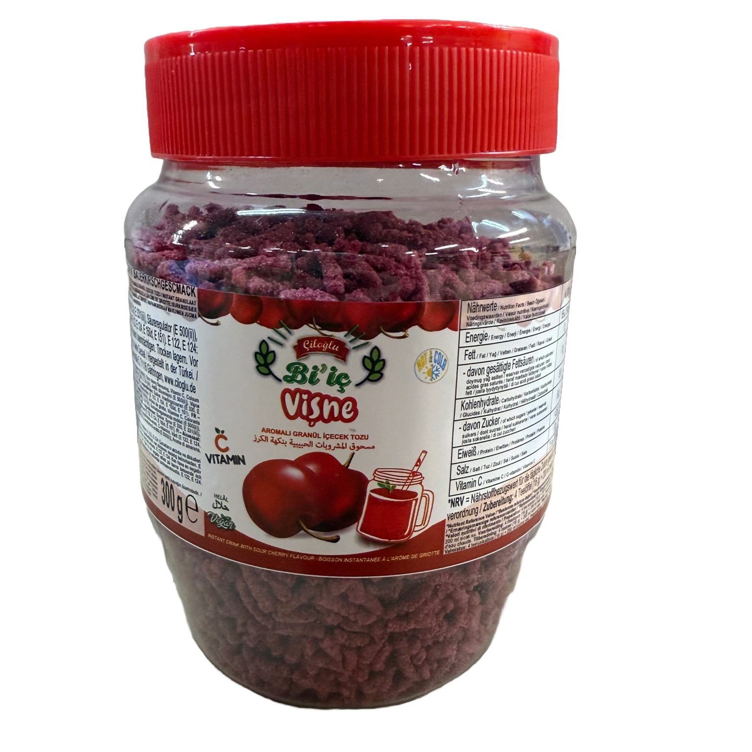 CILOGLU šķīstošā tēja ar ķiršu garšu, 300 g - Image 1