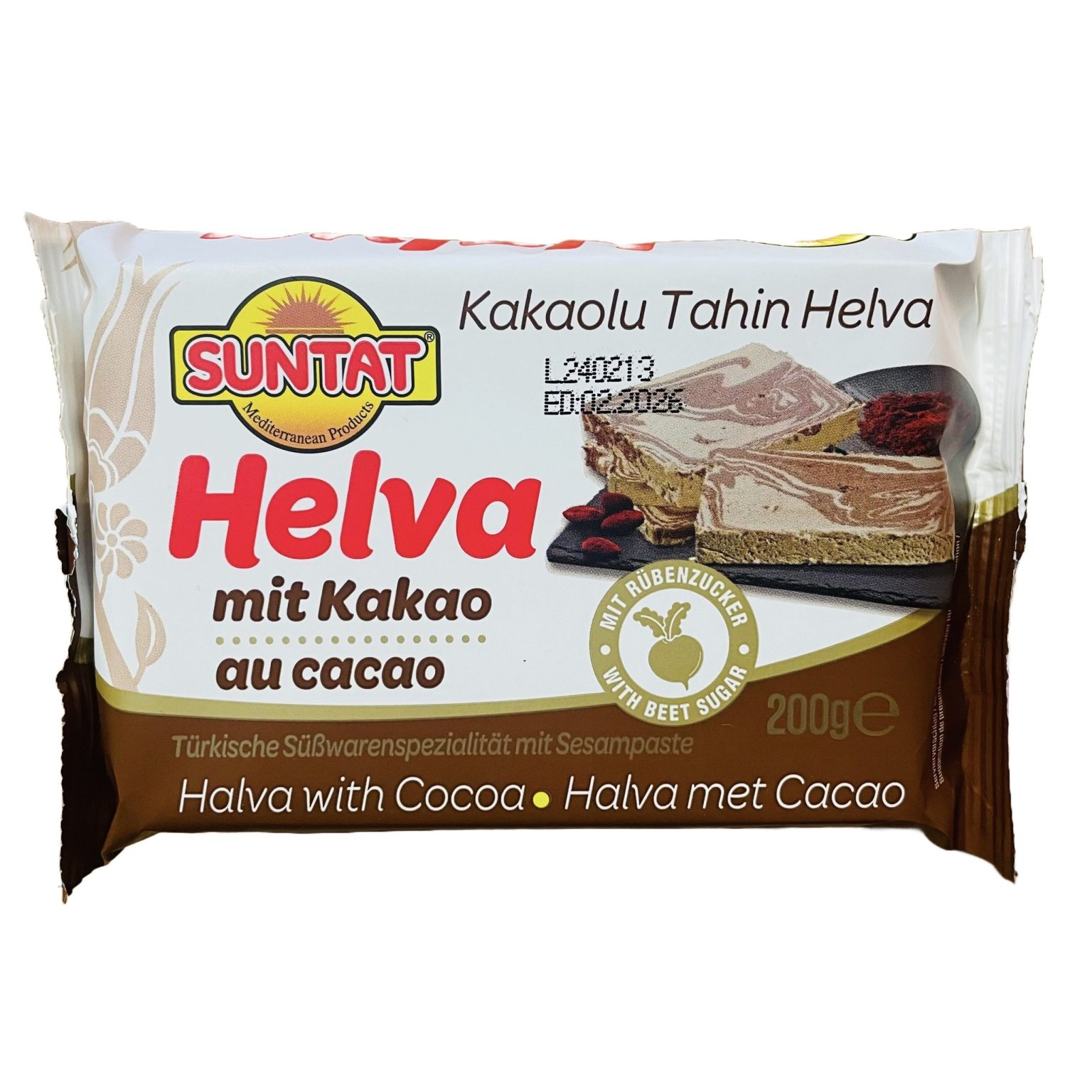 Chalva ar kakao garšu SUNTAT, 200 g - Image 1