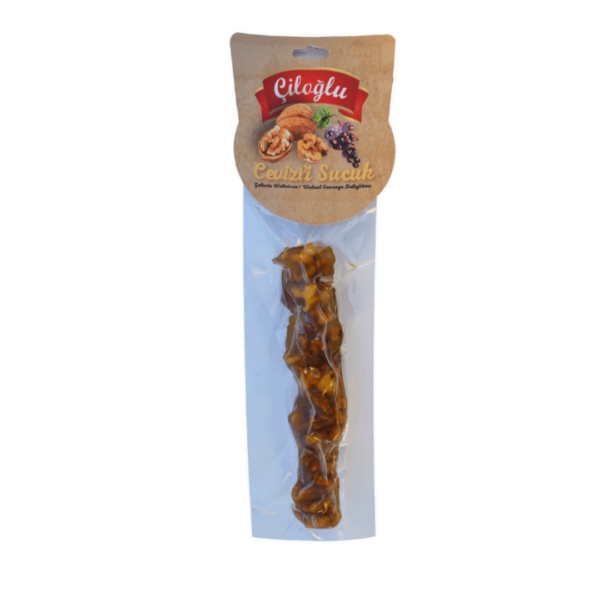 Grieķu rieksti vīnogu sīrupā CILOGLU, 80g +/- 10 g